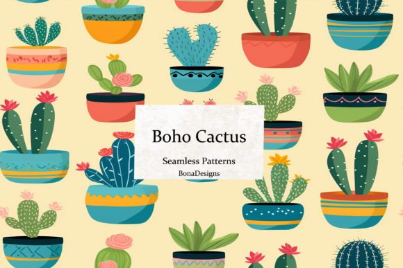 Boho Cactus Seamless Pattern: The Ultimate Solution for Creative Projects