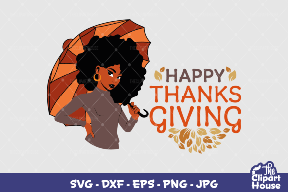 Celebrate with Happy Thanksgiving Woman 3