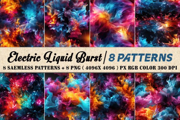 Electric Liquid Burst 8 Patterns: A Strategic Asset for Modern Design Workflows