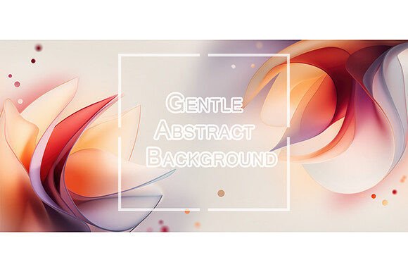 Gentle Abstract Design Background: A Versatile Foundation for Creative Projects
