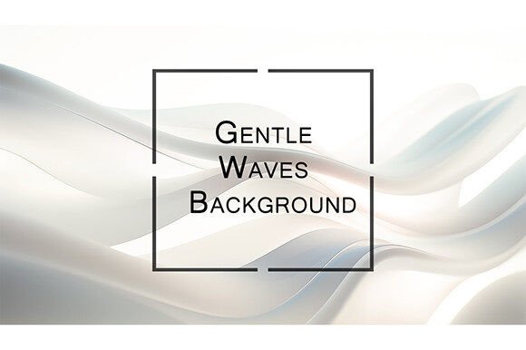Gentle Waves Background: A Versatile Visual Solution for Modern Creators