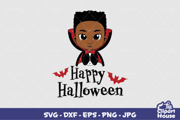 Happy Halloween Boy: A Versatile Design for Creators and Crafters
