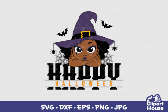 Happy Halloween Witch Girl