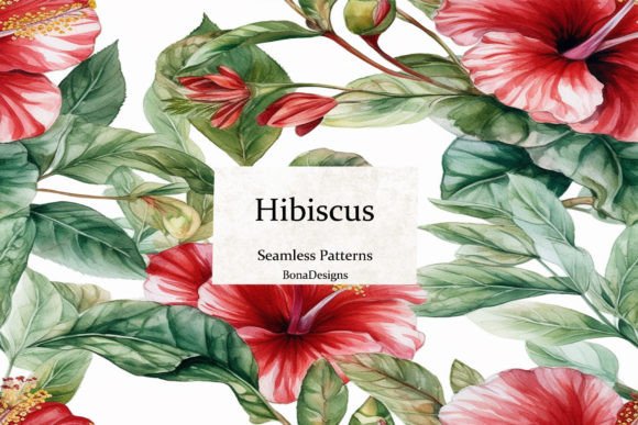 Hibiscus Seamless Pattern: A Versatile Digital Asset for Creatives