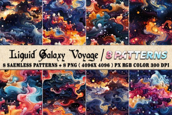 Liquid Galaxy Voyage 8 Patterns: Elevating Your Brand Identity with Seamless Design
