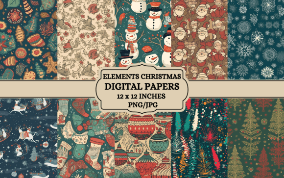 Retro Christmas Digital Paper: A Comprehensive Evaluation for Creative Projects