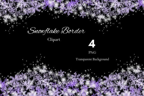 Snowflake Borders: The Ultimate Design Element for Winter Creations