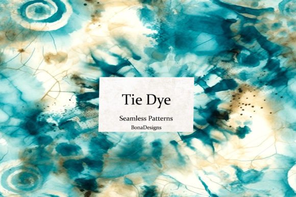 Tie Dye Seamless Patterns for Creative Projects