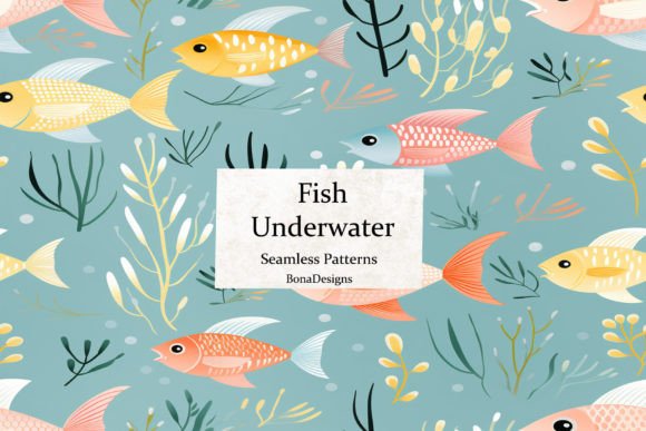 Unlocking Creativity with Fish Underwater Seamless Pattern
